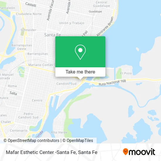 Mafar Esthetic Center -Santa Fe map