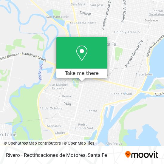 Mapa de Rivero - Rectificaciones de Motores