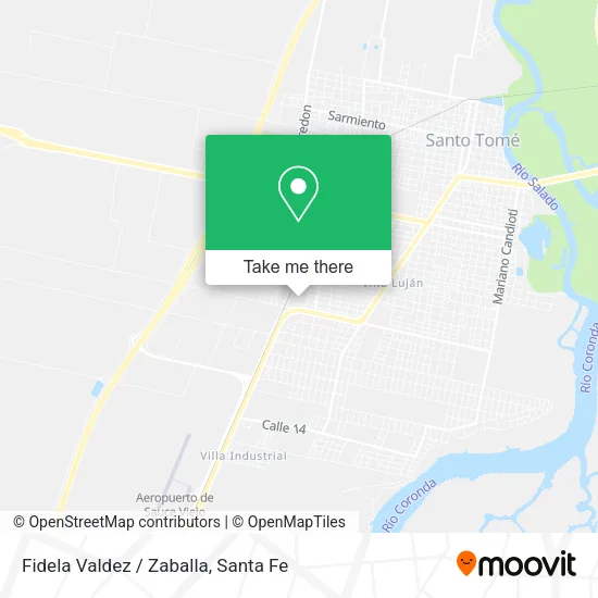 Fidela Valdez / Zaballa map