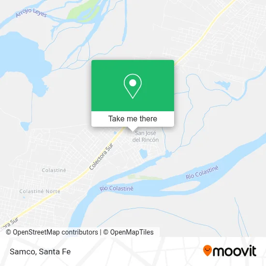Samco map