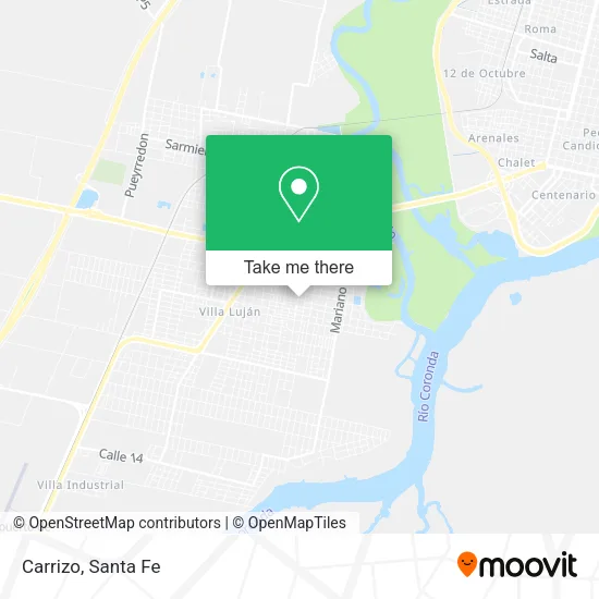 Carrizo map