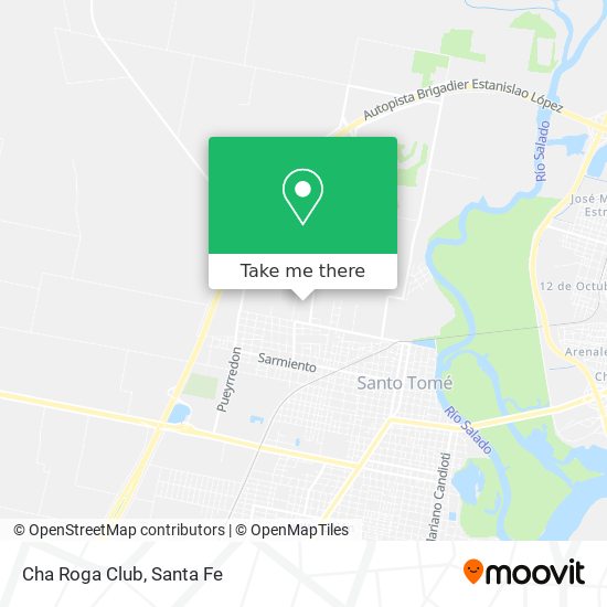 Cha Roga Club map