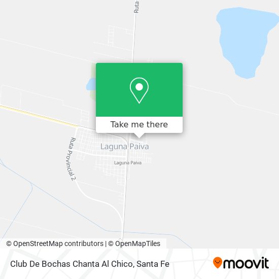 Club De Bochas Chanta Al Chico map