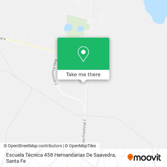Mapa de Escuela Técnica 458 Hernandarias De Saavedra