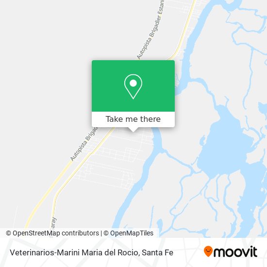 Mapa de Veterinarios-Marini Maria del Rocio
