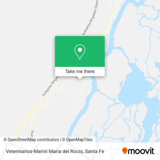 Mapa de Veterinarios-Marini Maria del Rocio
