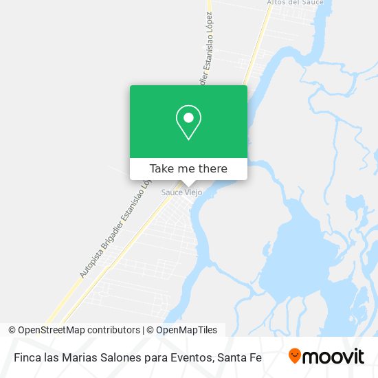 Finca las Marias Salones para Eventos map