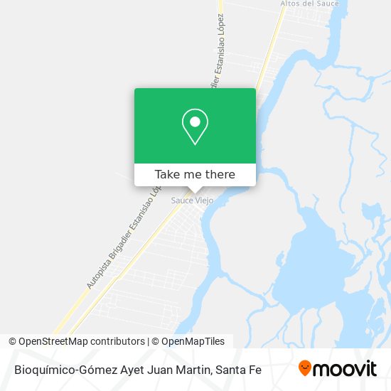 Mapa de Bioquímico-Gómez Ayet Juan Martin