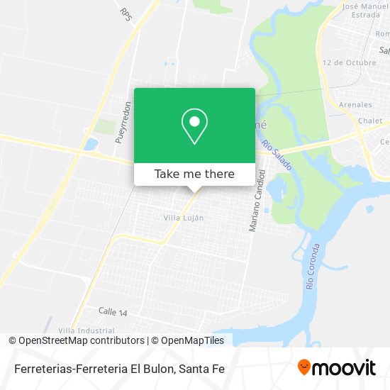 Mapa de Ferreterias-Ferreteria El Bulon