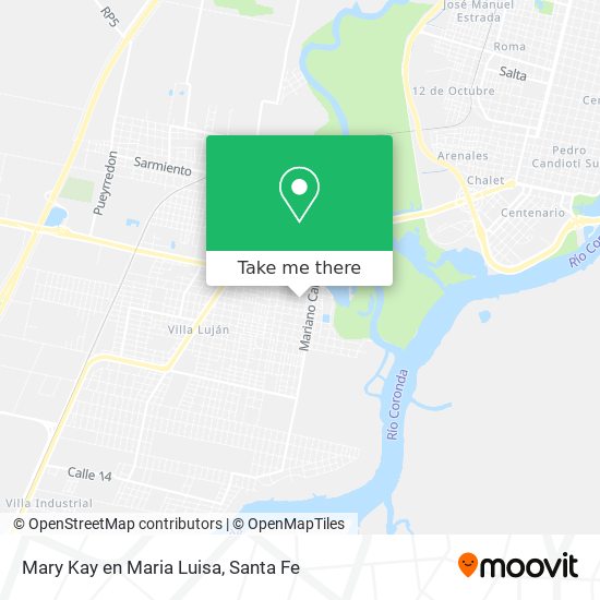 Mapa de Mary Kay en Maria Luisa