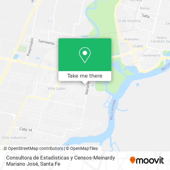 Consultora de Estadisticas y Censos-Meinardy Mariano José map