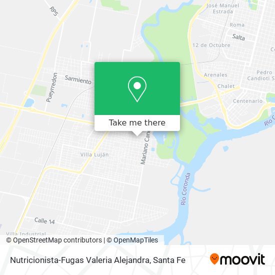 Mapa de Nutricionista-Fugas Valeria Alejandra