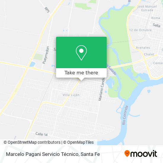 Marcelo Pagani Servicio Técnico map