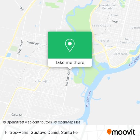 Filtros-Parisi Gustavo Daniel map