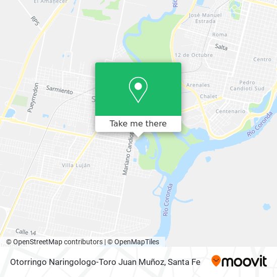 Mapa de Otorringo Naringologo-Toro Juan Muñoz