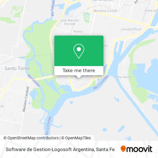Software de Gestion-Logosoft Argentina map
