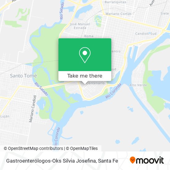 Gastroenterólogos-Oks Silvia Josefina map