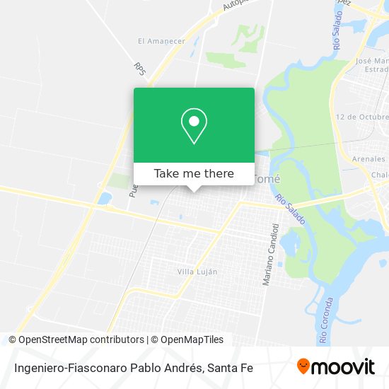 Mapa de Ingeniero-Fiasconaro Pablo Andrés
