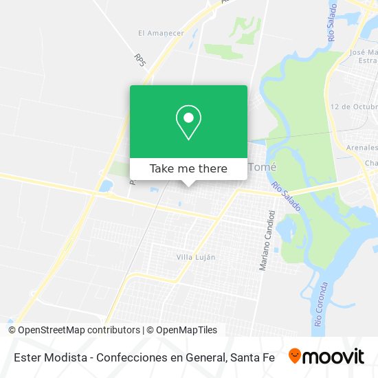 Ester Modista - Confecciones en General map