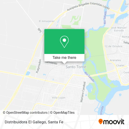 Distribuidora El Gallego map