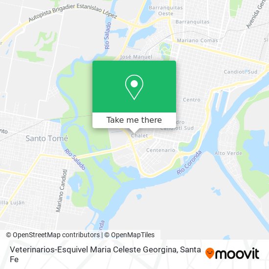 Veterinarios-Esquivel Maria Celeste Georgina map