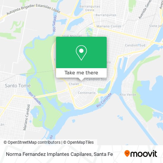 Norma Fernandez Implantes Capilares map