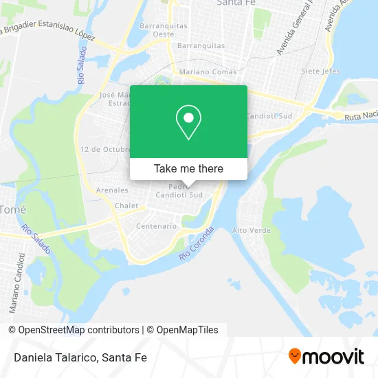 Daniela Talarico map