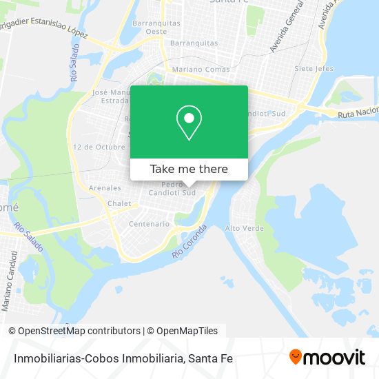 Inmobiliarias-Cobos Inmobiliaria map