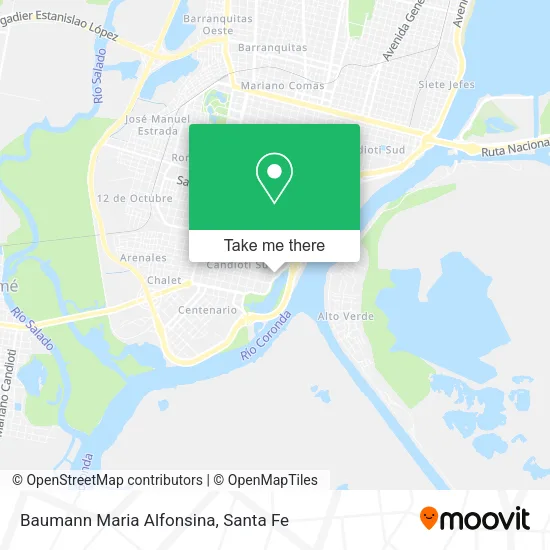 Baumann Maria Alfonsina map