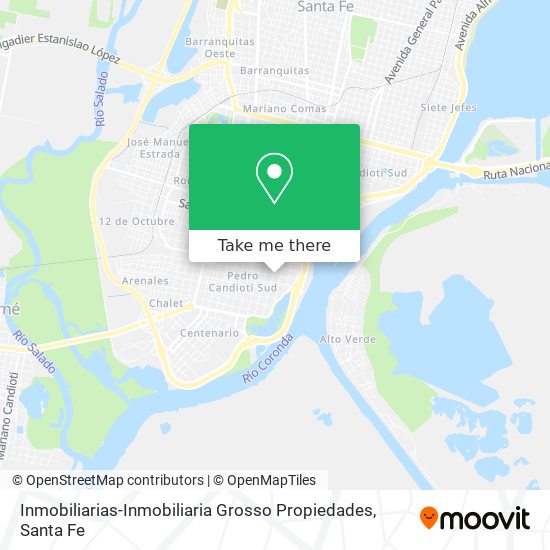 Inmobiliarias-Inmobiliaria Grosso Propiedades map