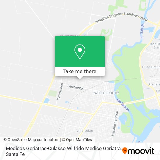 Medicos Geriatras-Culasso Wilfrido Medico Geriatra map