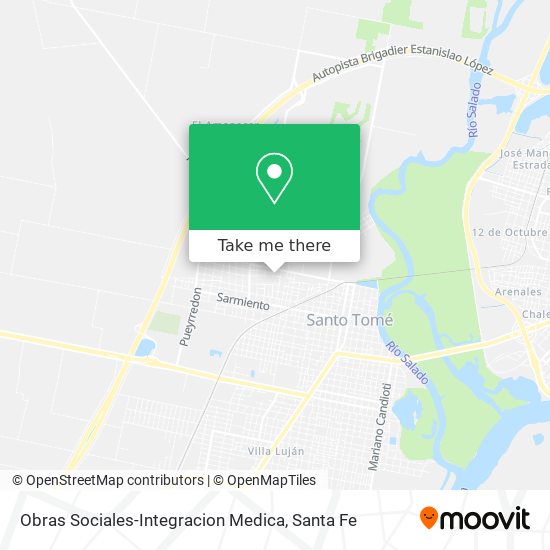 Mapa de Obras Sociales-Integracion Medica