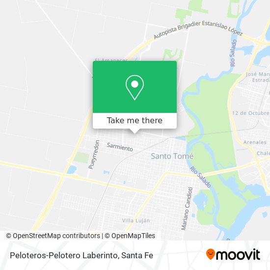 Peloteros-Pelotero Laberinto map