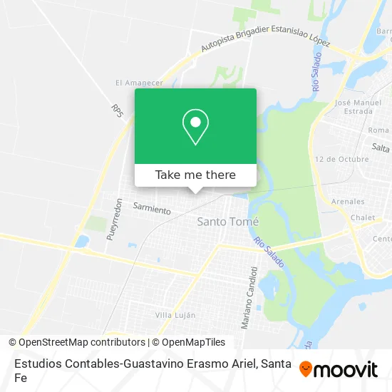 Estudios Contables-Guastavino Erasmo Ariel map