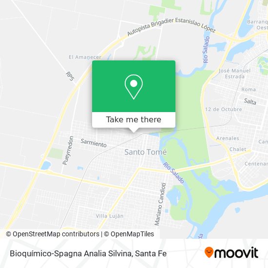 Mapa de Bioquímico-Spagna Analia Silvina