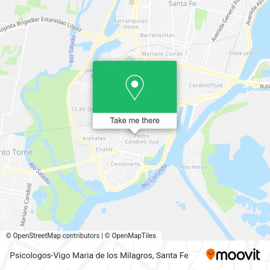 Psicologos-Vigo Maria de los Milagros map