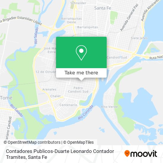 Mapa de Contadores Publicos-Duarte Leonardo Contador Tramites