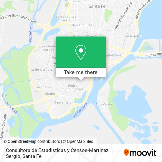 Consultora de Estadisticas y Censos-Martinez Sergio map