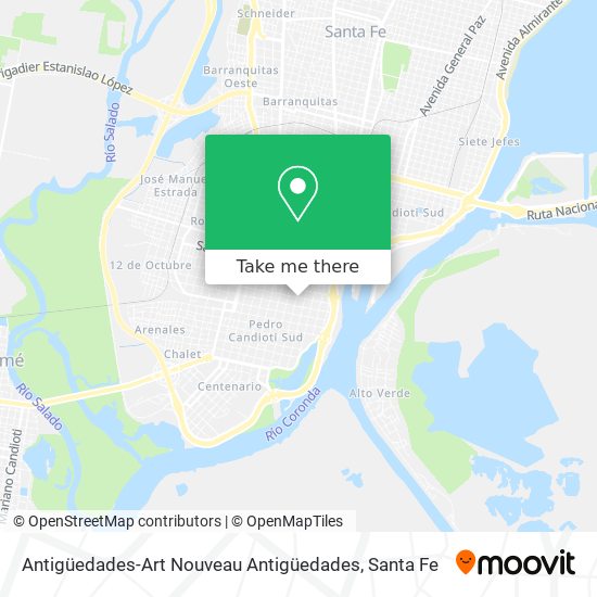 Mapa de Antigüedades-Art Nouveau Antigüedades