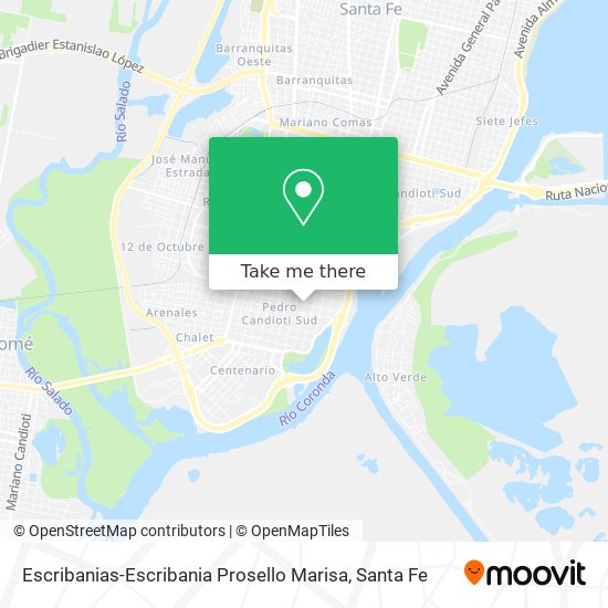 Mapa de Escribanias-Escribania Prosello Marisa
