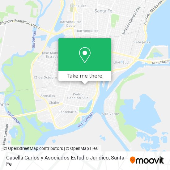 Casella Carlos y Asociados Estudio Juridico map