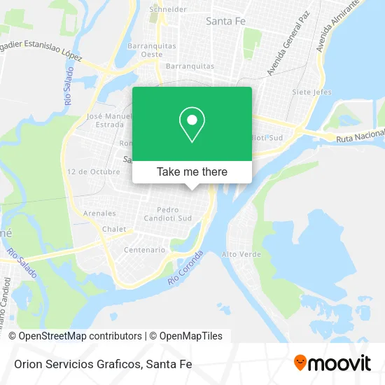 Orion Servicios Graficos map