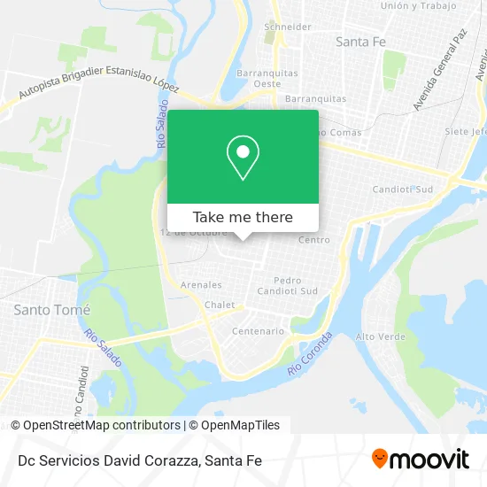 Dc Servicios David Corazza map
