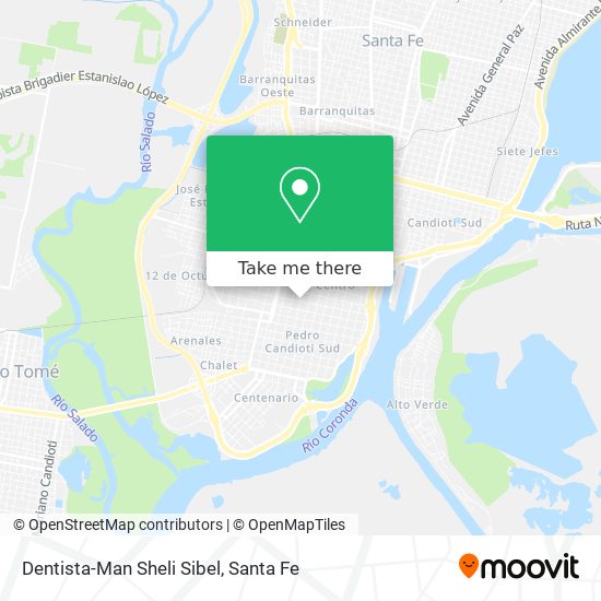 Dentista-Man Sheli Sibel map