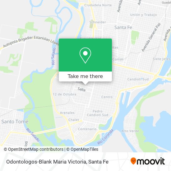 Mapa de Odontologos-Blank Maria Victoria