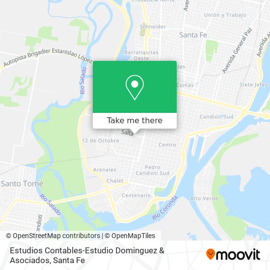 Estudios Contables-Estudio Dominguez & Asociados map