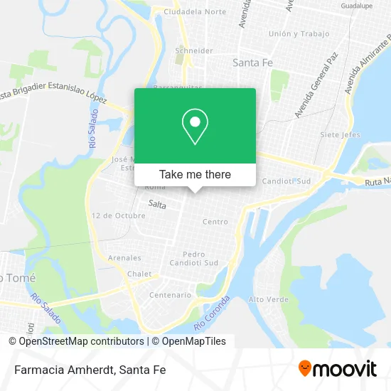 Farmacia Amherdt map