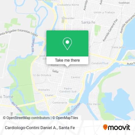 Cardiologo-Contini Daniel A. map