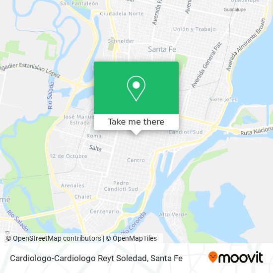 Mapa de Cardiologo-Cardiologo Reyt Soledad