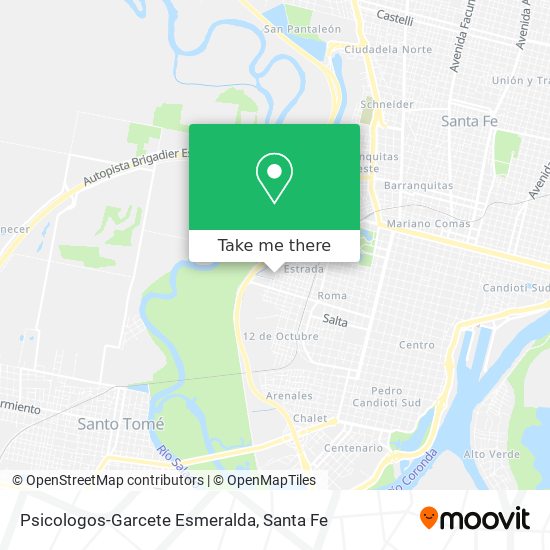 Psicologos-Garcete Esmeralda map